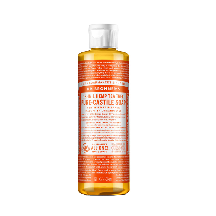 Dr Bronners Tea Tree Castile Liquid Soap 237ml